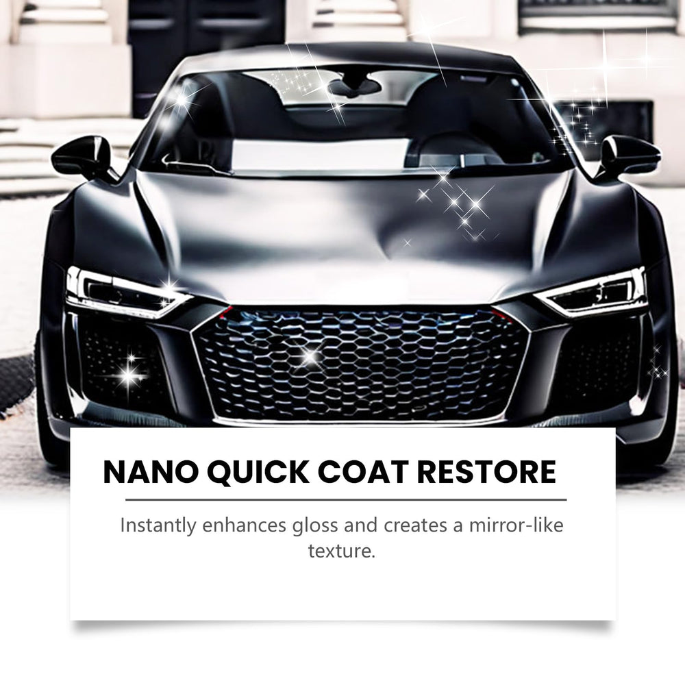 Seyudzu Nano Quick Coat Restore bottle back showing label and durable protection potential