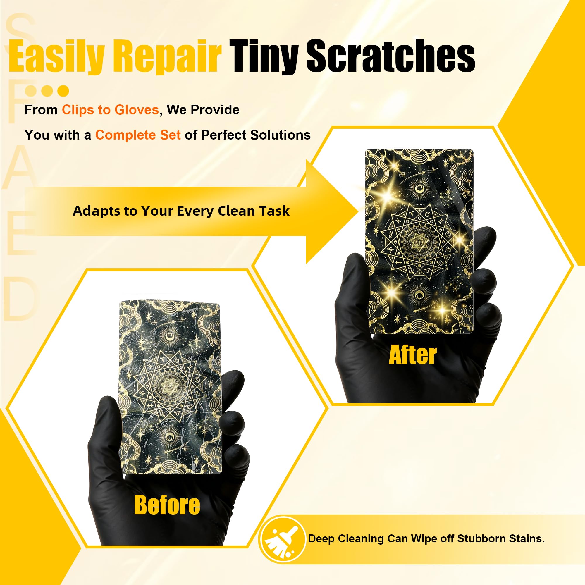 SFAED Card Care Kit polishing paste restores surface gloss