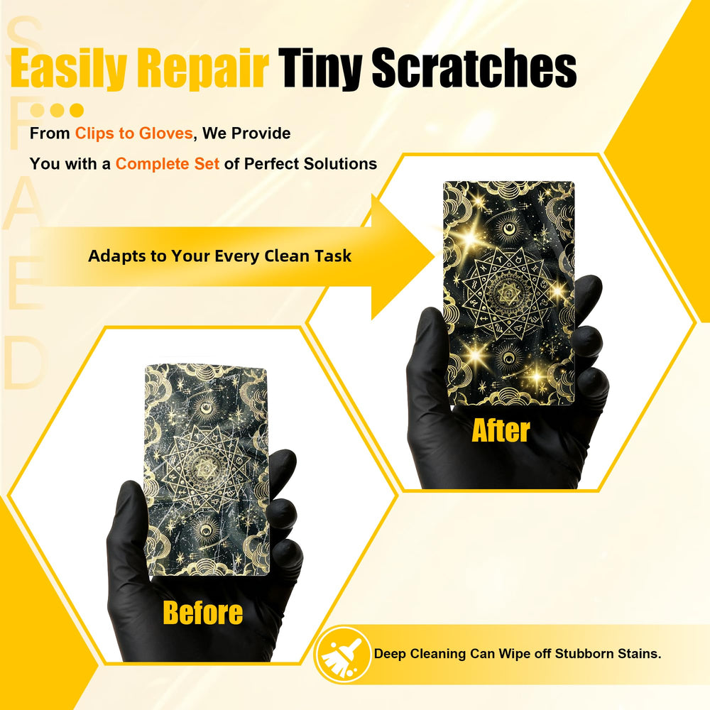 SFAED Card Care Kit polishing paste restores surface gloss