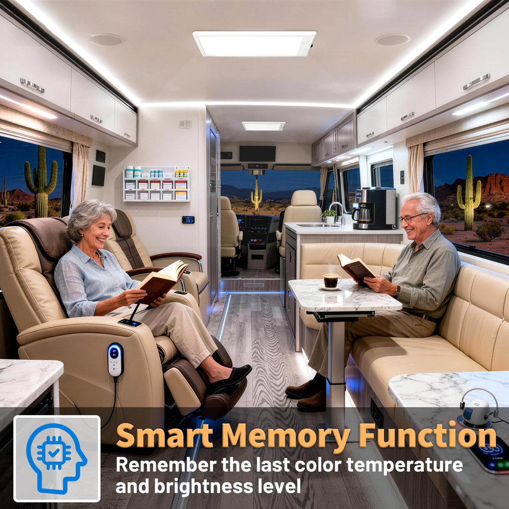 SFNN RV lights interior pack ultra-thin design suits modern RV interiors.