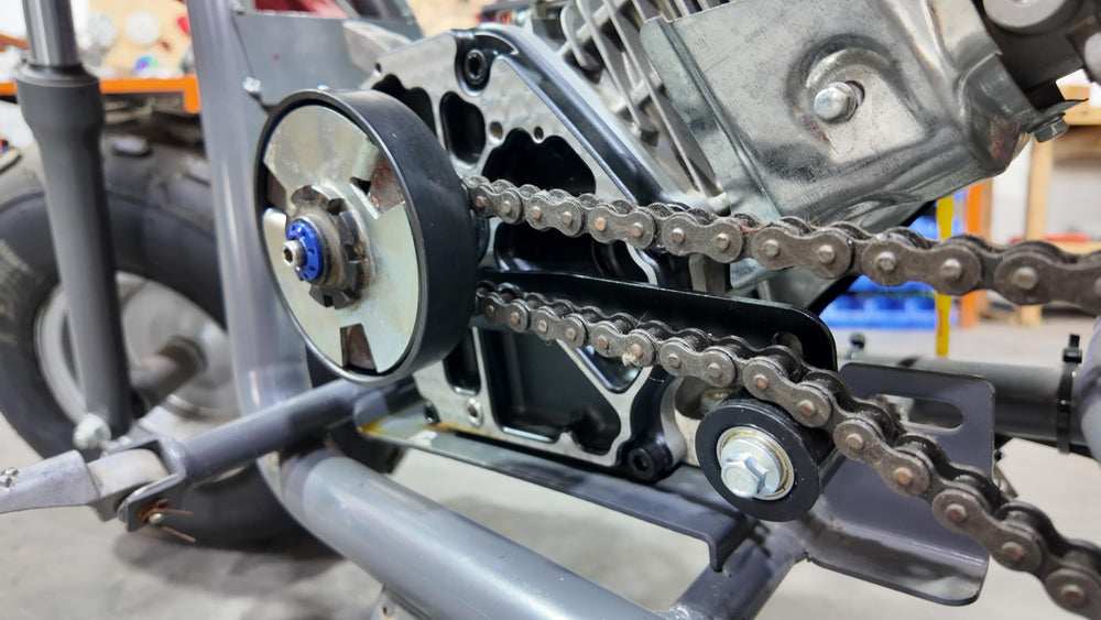 SFNTXRT steel chain tensioner builds durability for daily rides