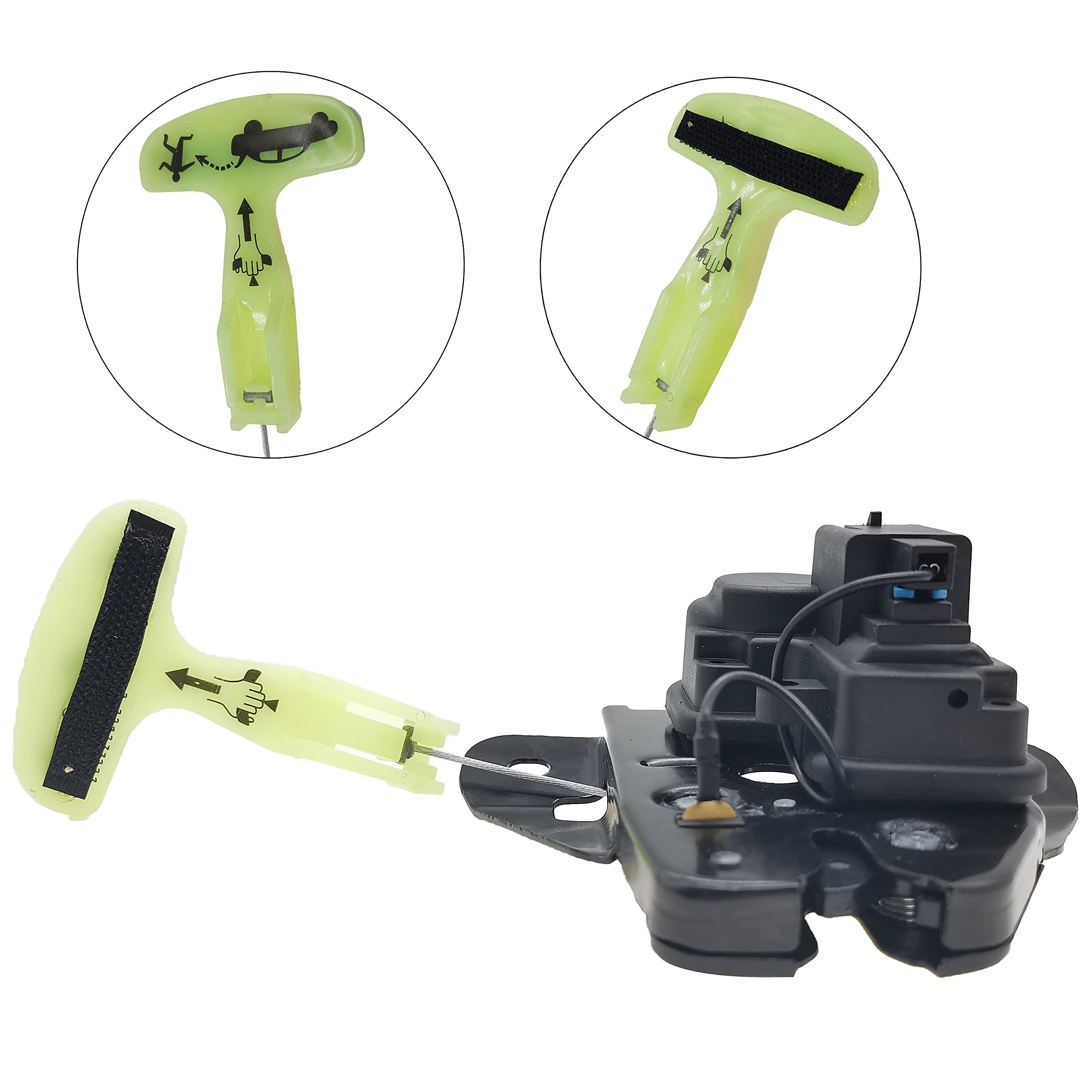 SFYAUTO compatible with dodge charger trunk latch; visual shows proper fit.