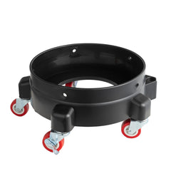 SGCB Pro bucket dolly front view enables easy maneuvering of 5-gallon buckets.