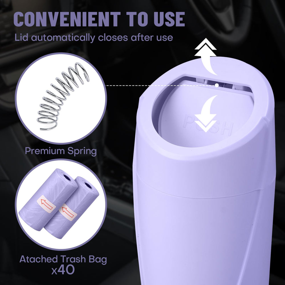 SGLRT light purple design adds stylish touch to your car.