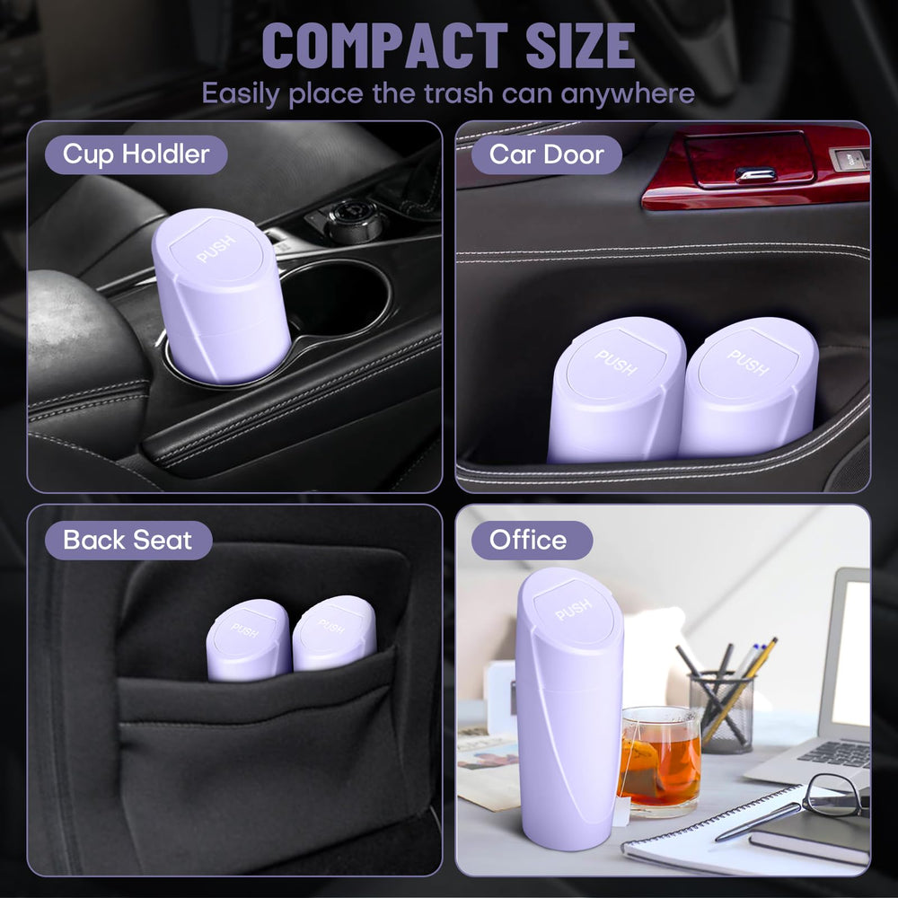 SGLRT leakproof vehicle trash bin prevents spills during travel.