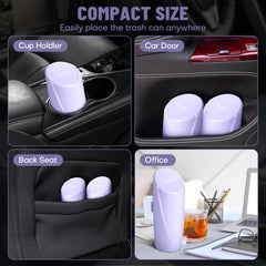 SGLRT leakproof vehicle trash bin prevents spills during travel.