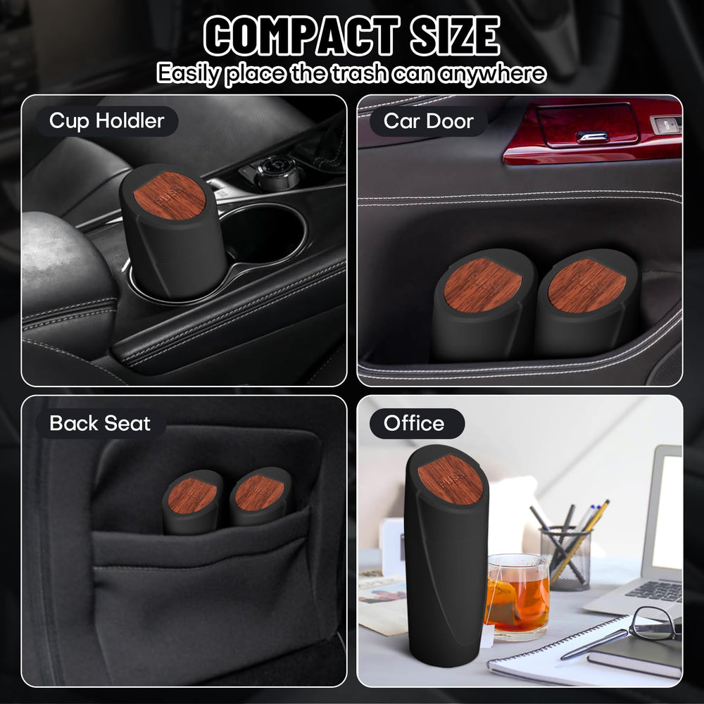 SGLRT mini trash bin in cup holder for easy disposal