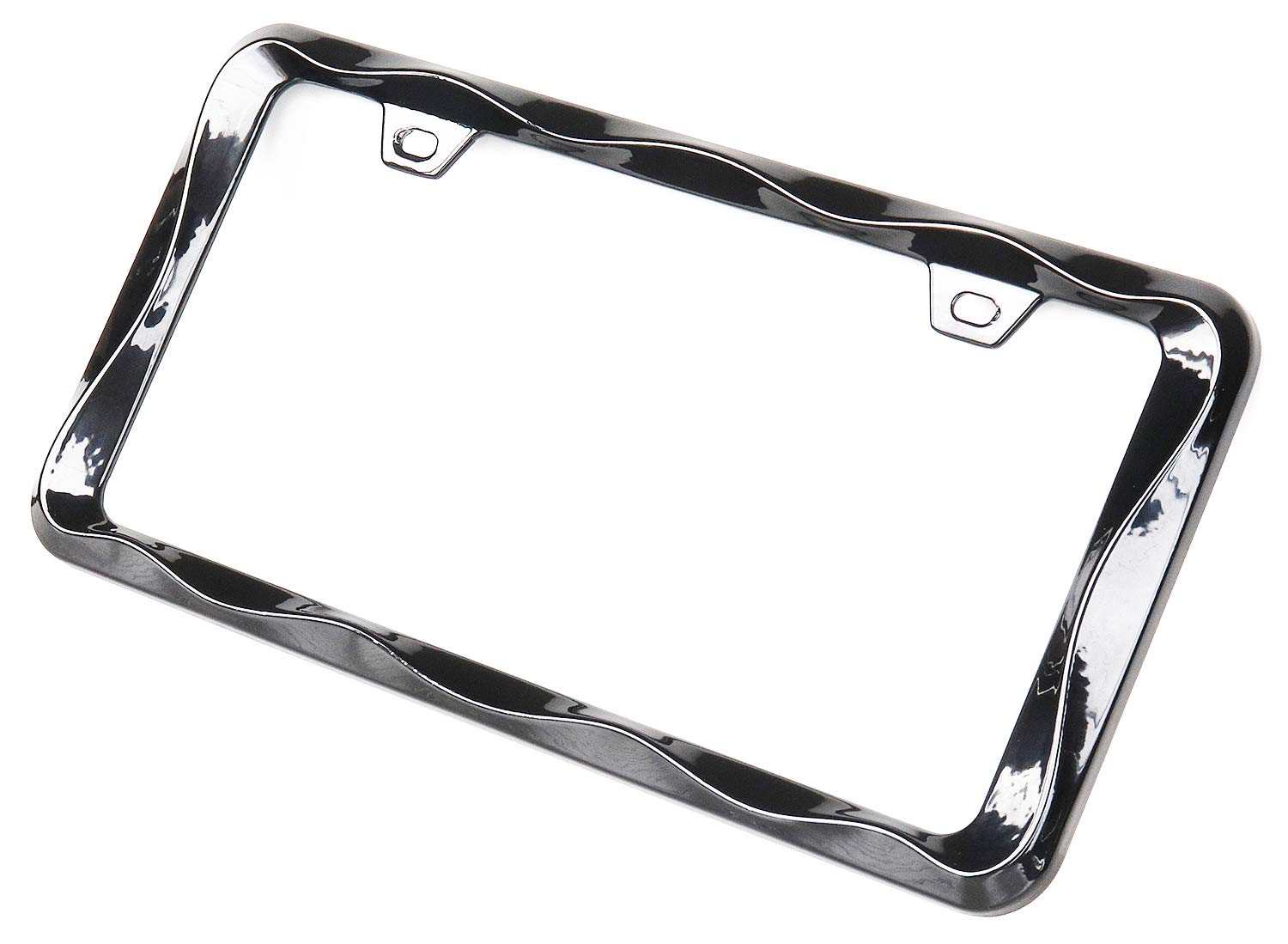 Sgooky 3D Curly Wave closeup highlights zinc die-cast metal and chrome plating durability.