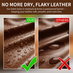 SHABEIBEI Faux vs Genuine Leather finish test shows versatile compatibility across materials