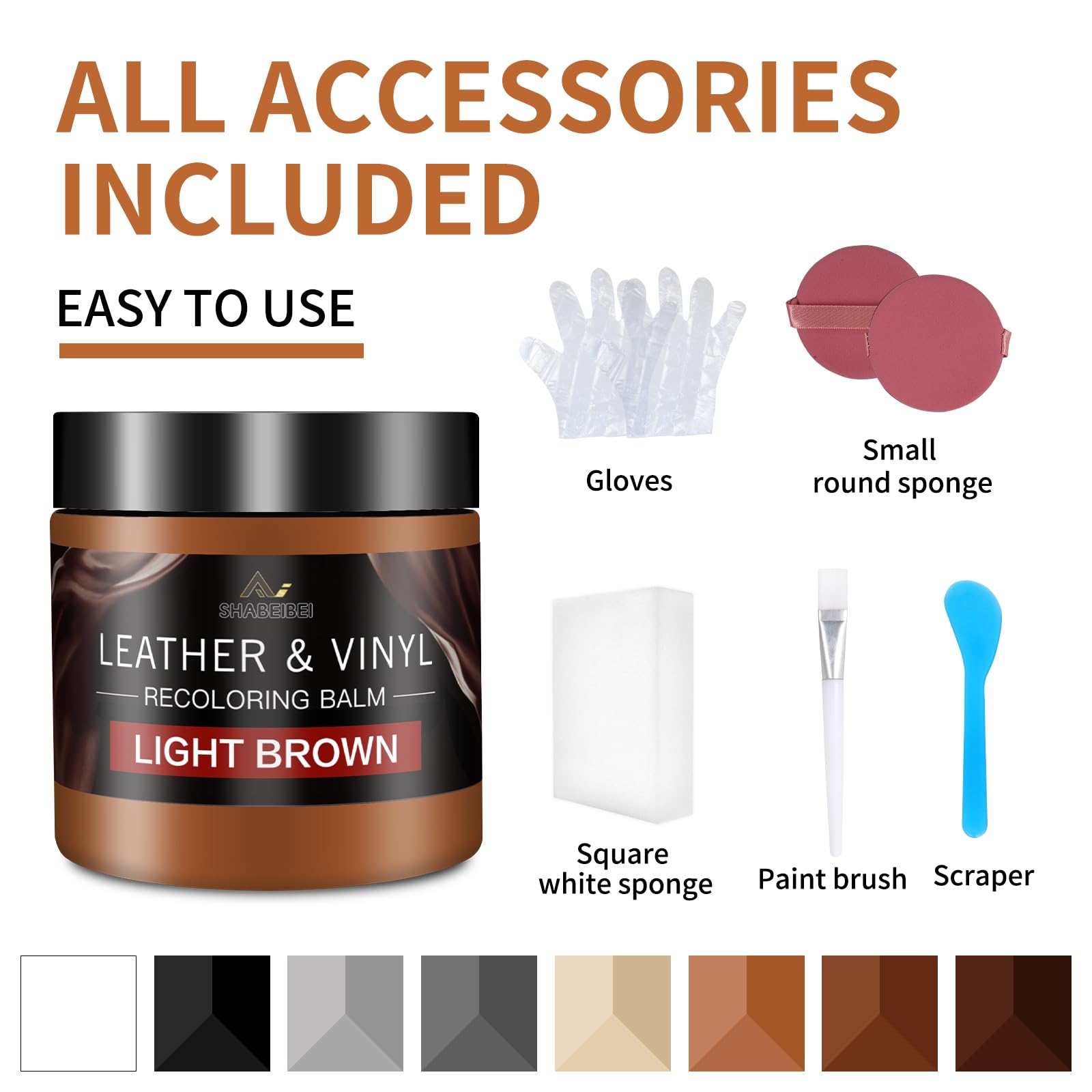 SHABEIBEI jacket leather renewal using multi-use balm