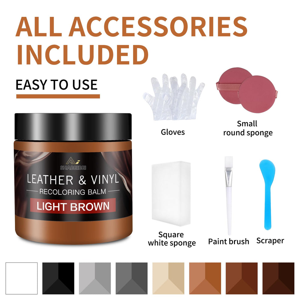 SHABEIBEI jacket leather renewal using multi-use balm