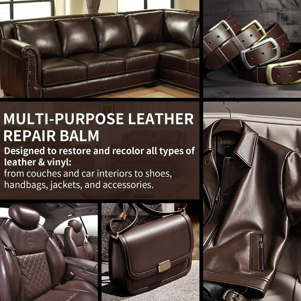 SHABEIBEI leather balm used on car seats for quick touch-up