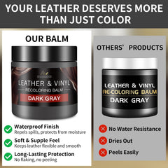 SHABEIBEI leather scratch remover applied to surface for quick repair