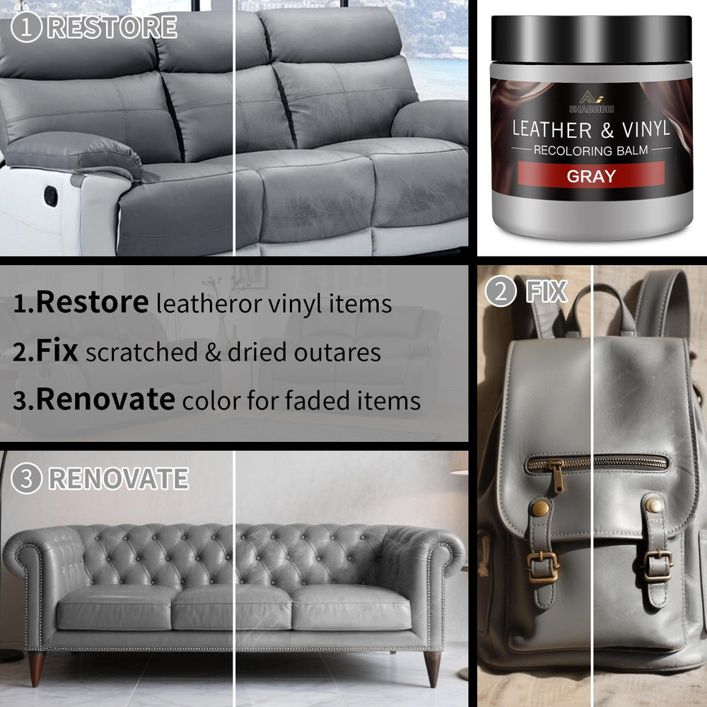 SHABEIBEI Mink Oil deep-conditioning application to preserve leather's moisture and flexibility.