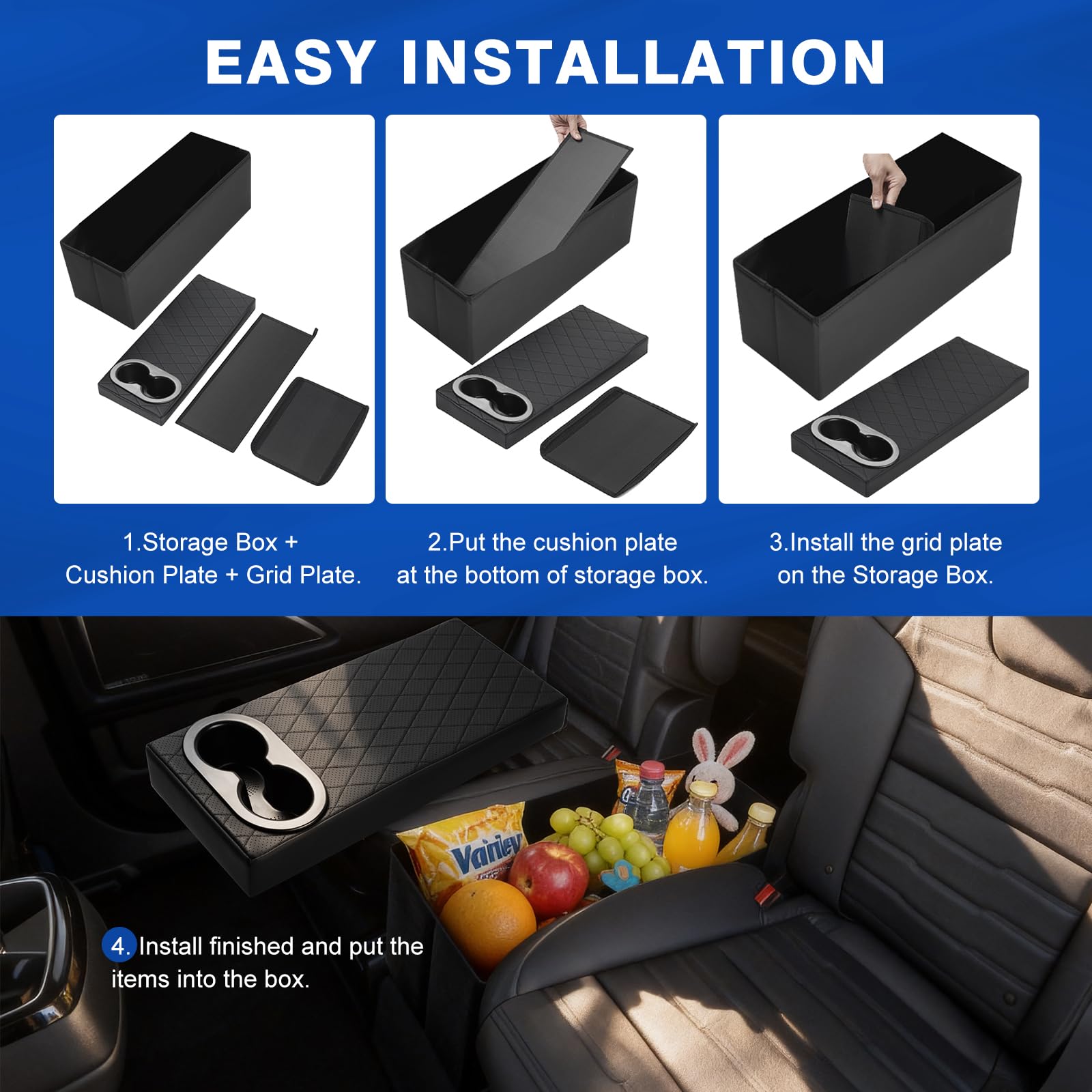 Shademax car-floor storage versatility doubles as home storage when needed.