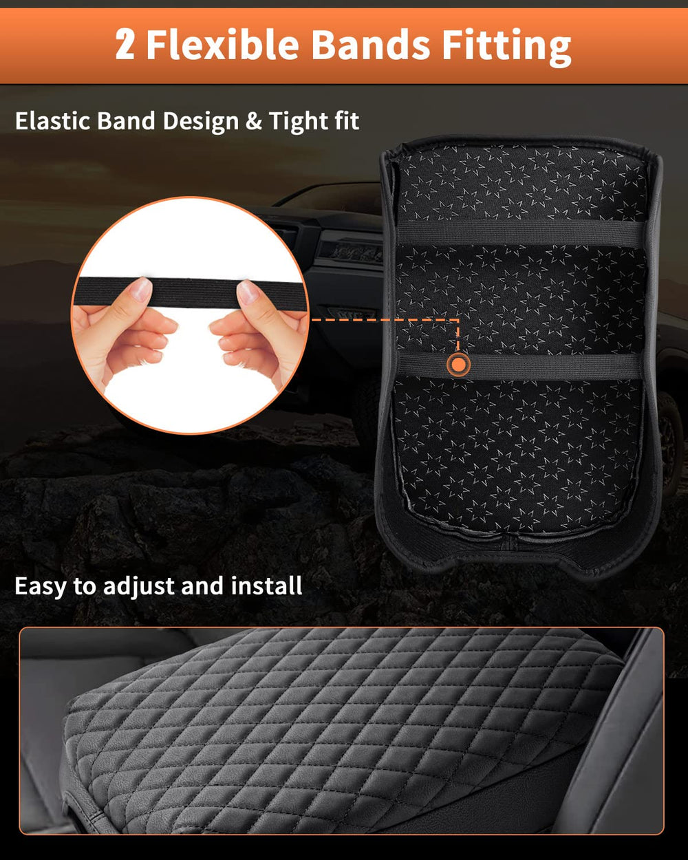 Shademax Frontier durable black PU leather; stylish protection for the console.
