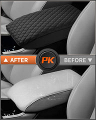 Shademax Honda Accord armrest cushion uses PU leather for durable interior