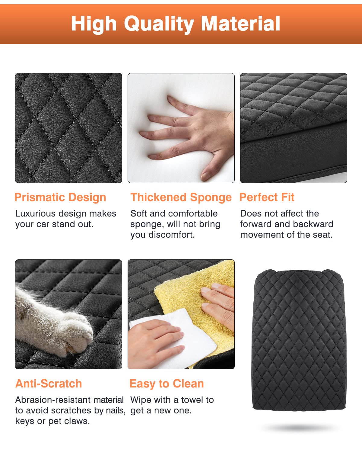 Shademax non-slip design prevents shifting during driving