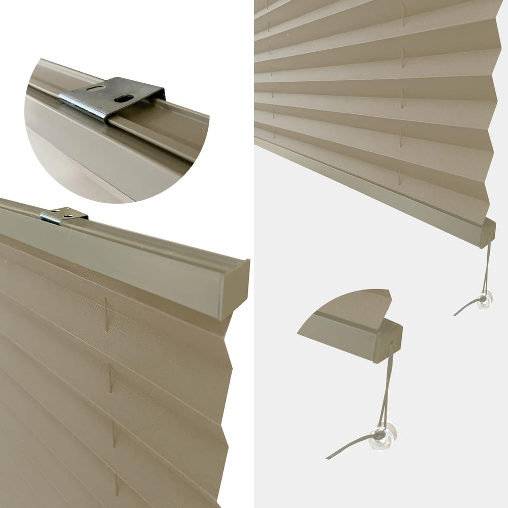 SHADEPLUS camper window shade mounting kit and hardware.