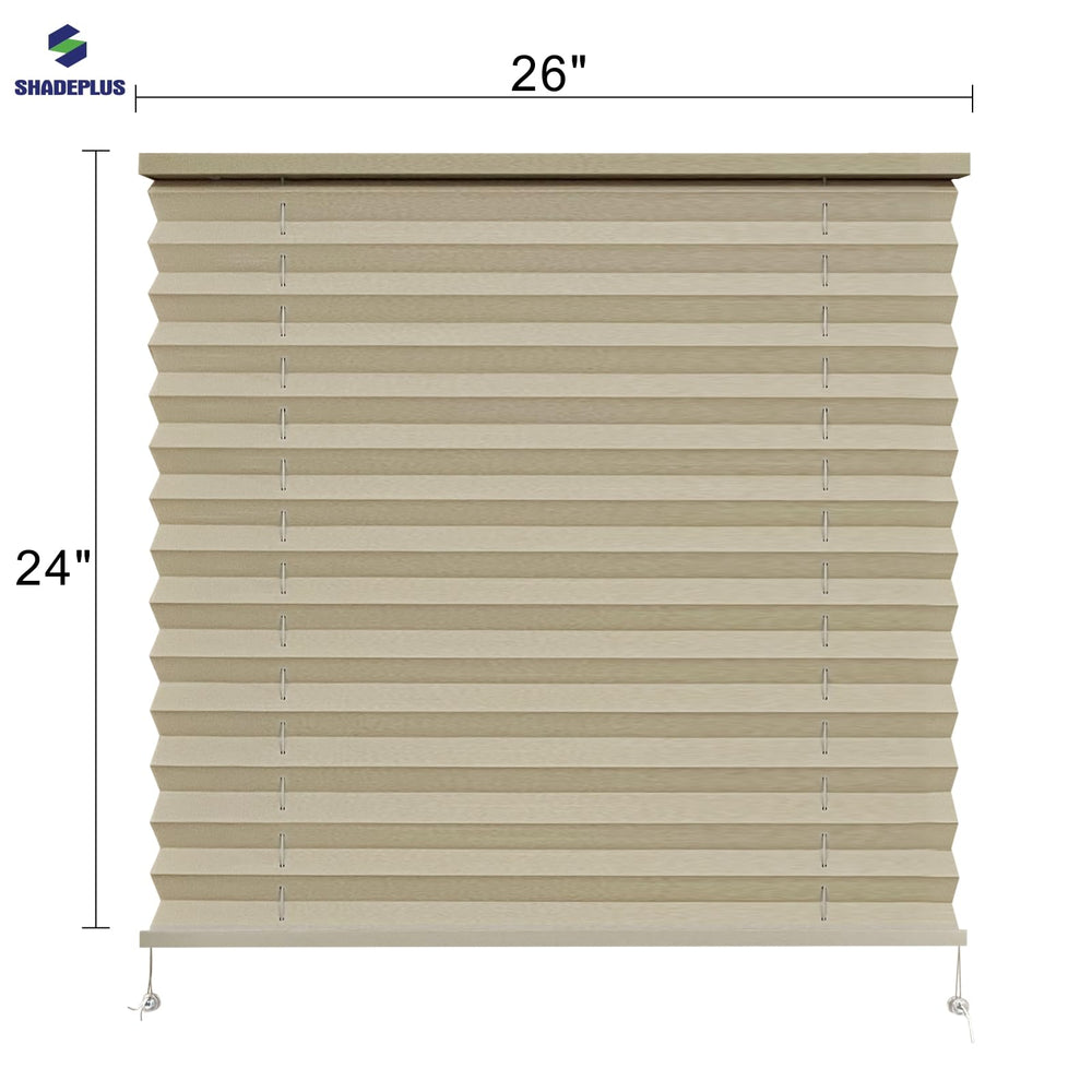 SHADEPLUS installation kit for RV pleated shades enables quick setup.