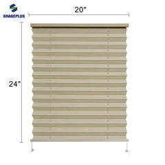 SHADEPLUS RV pleated shade assembly kit included for quick camper installation