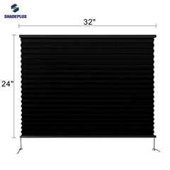 SHADEPLUS RV pleated shade installation kit demonstrates quick setup.