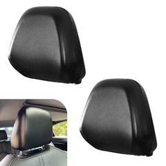 Shakas headrest cover full wrap on car seat showing seamless protection and fit