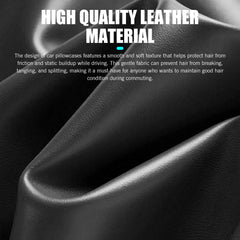Shakas headrest cover installation step demonstrating easy slip-on
