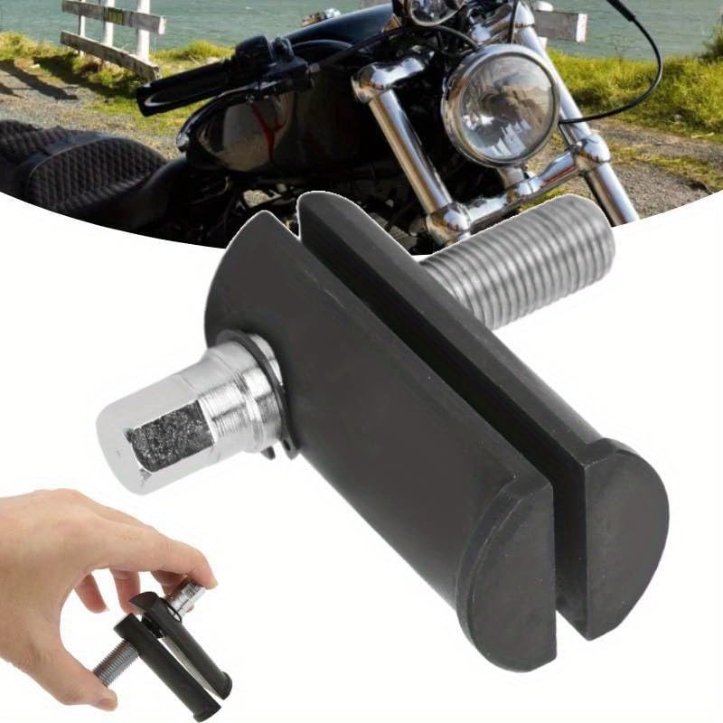 Shanrya bearing race puller during bolt-adjustment for secure grip.