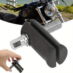 Shanrya bearing race puller during bolt-adjustment for secure grip.