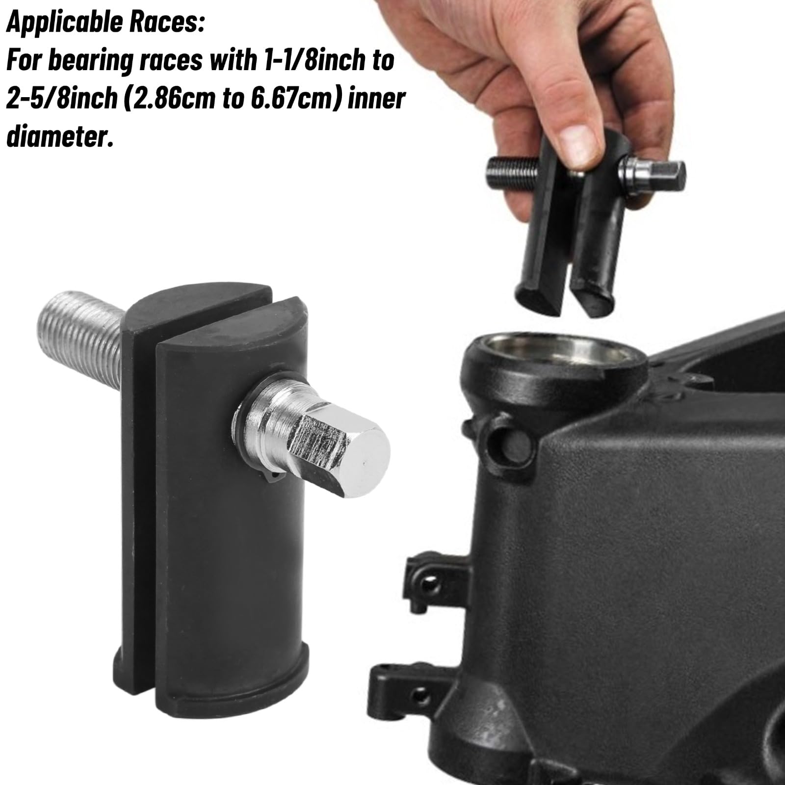 Shanrya bearing race puller saving time with streamlined workflow.