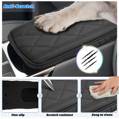 SHAOHAO center console lid cover provides full coverage without interfering with operation.