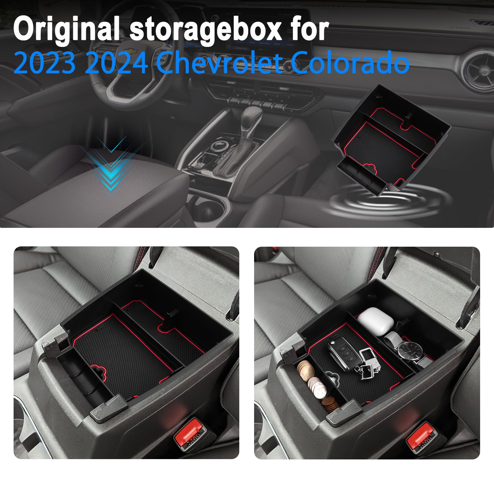 Easy, tool-free installation of SHAOHAO tray into console