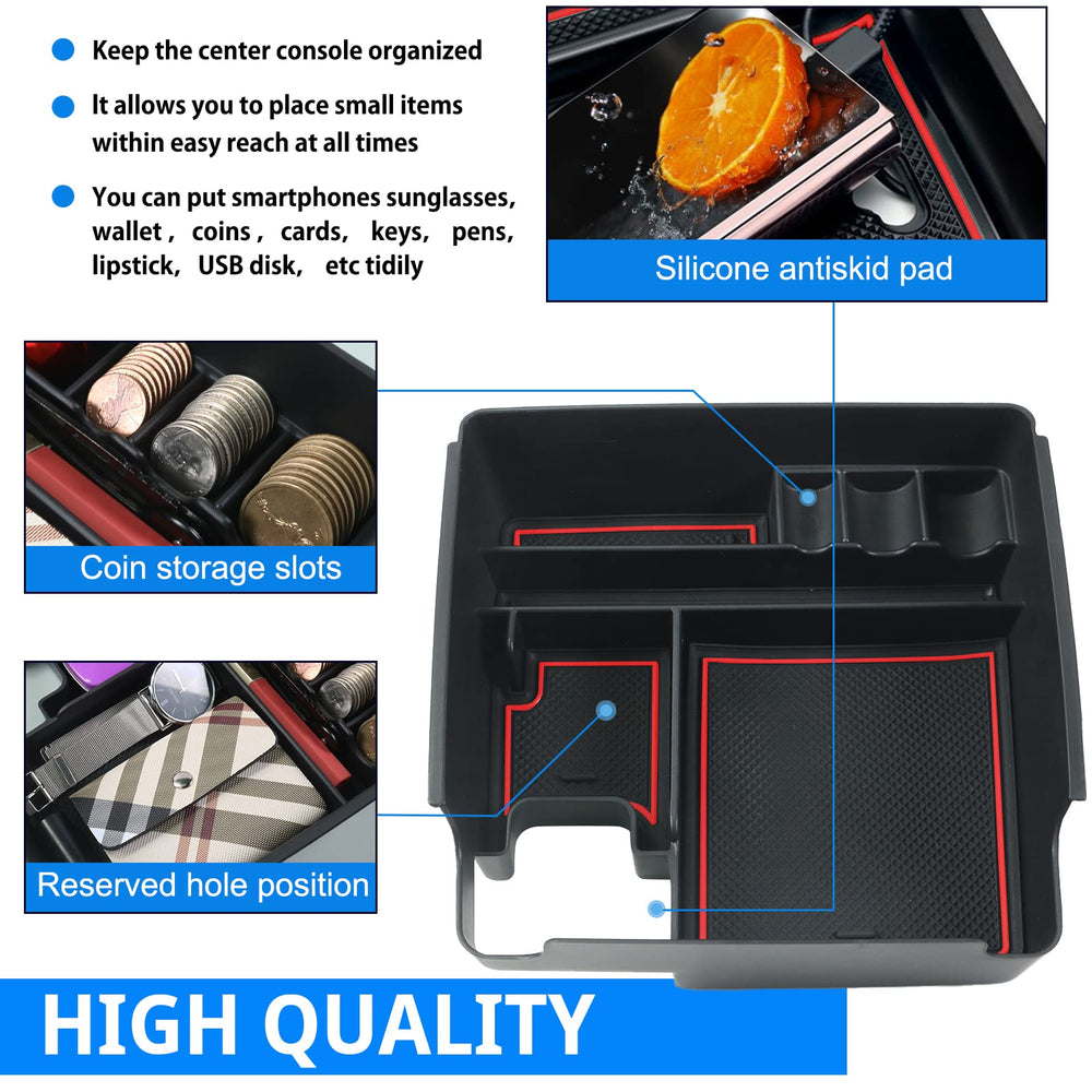 SHAOHAO organizer tray closeup, matte finish and durable construction.