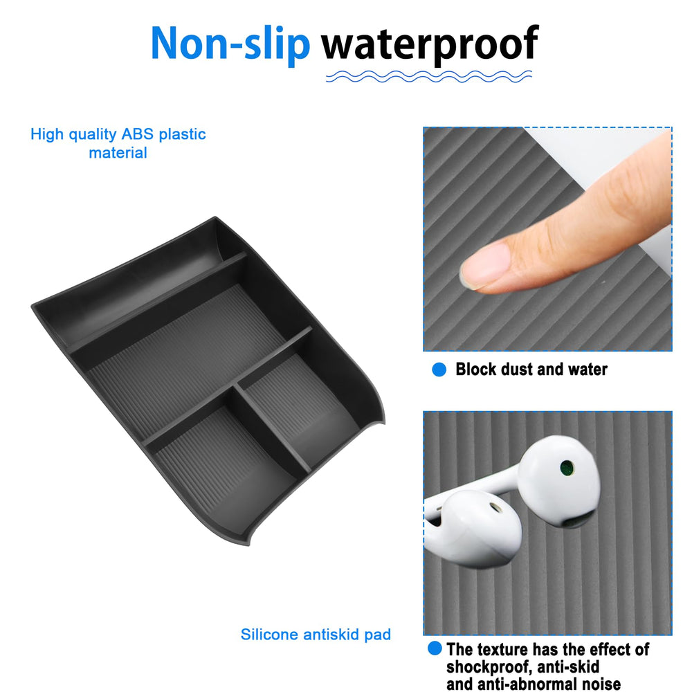 SHAOHAO Palisade lower organizer tray close-up material shows durable ABS