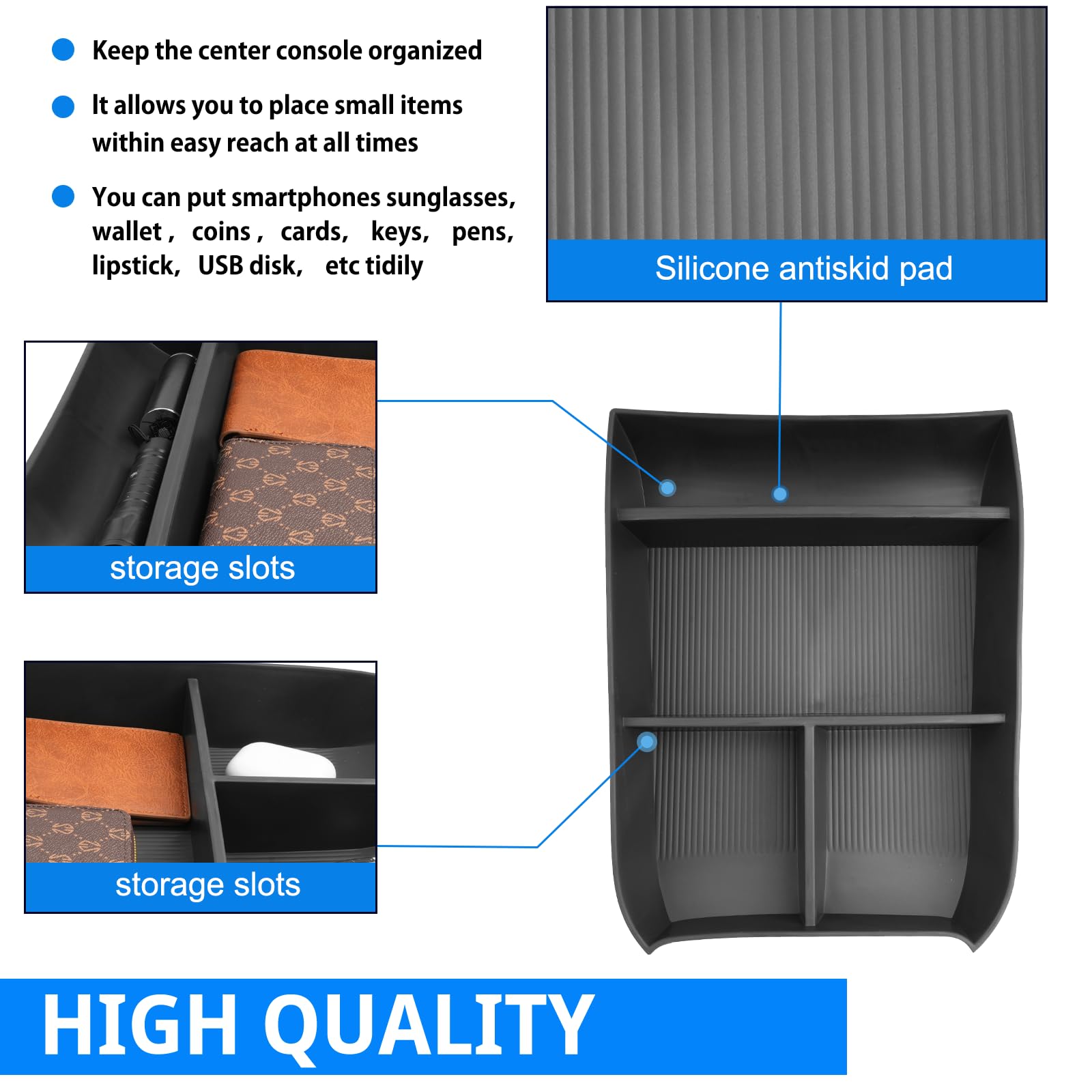 SHAOHAO Palisade lower organizer tray drawer access for quick item retrieval
