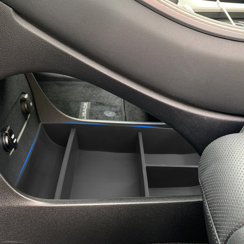 SHAOHAO Palisade lower organizer tray front view shows accessible storage