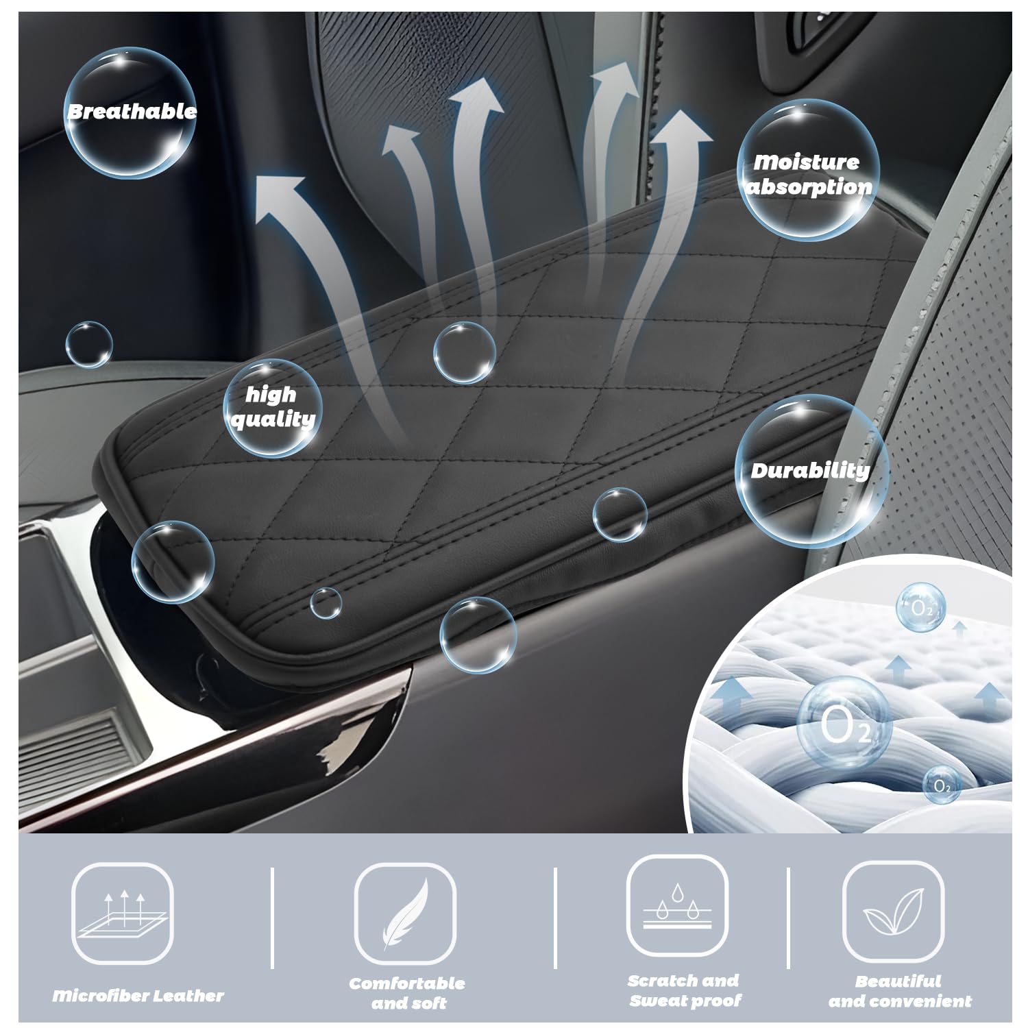SHAOHAO protective armrest pad is easy to wipe and clean for daily use.