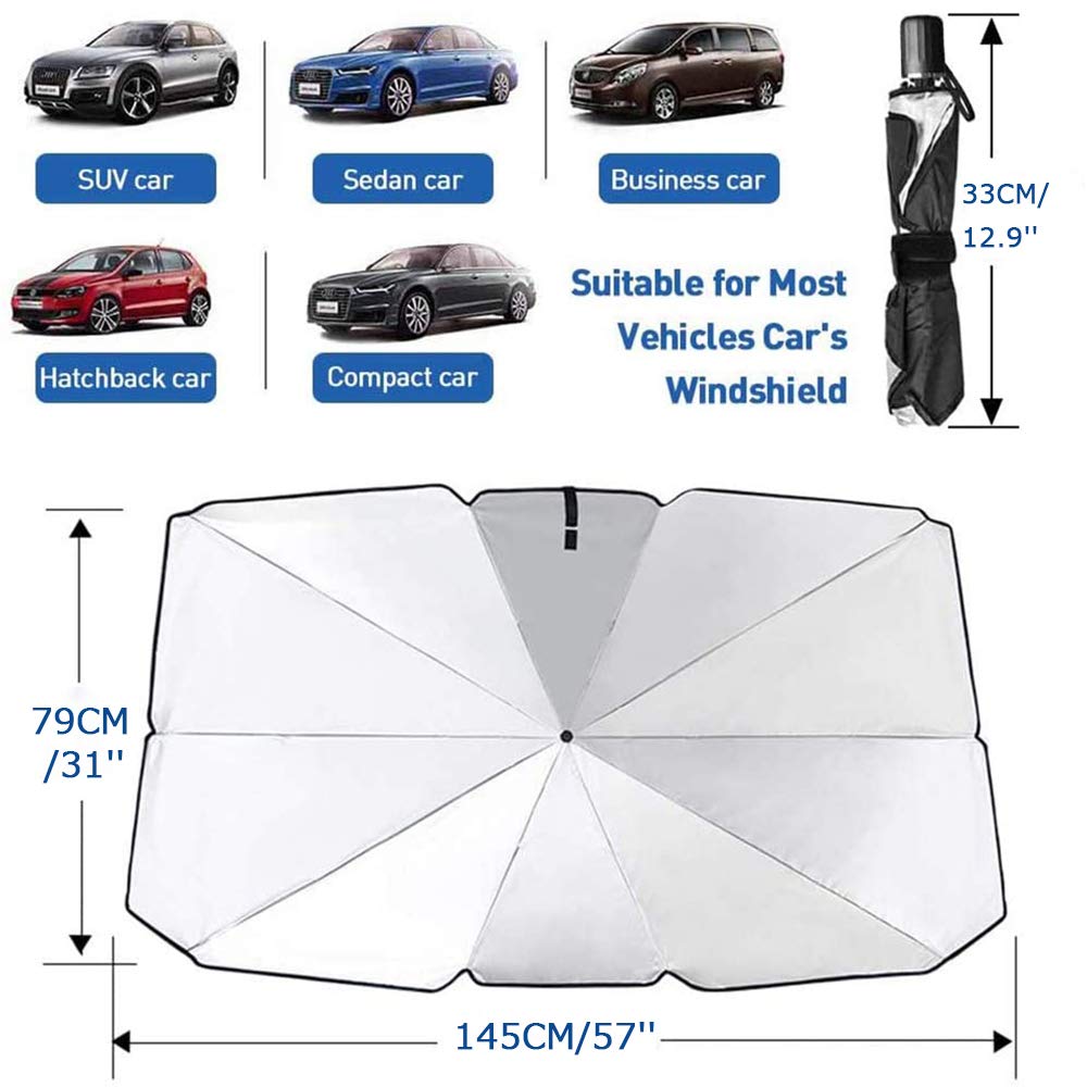 SHARPAI dashboard and upholstery protection from harsh sunlight