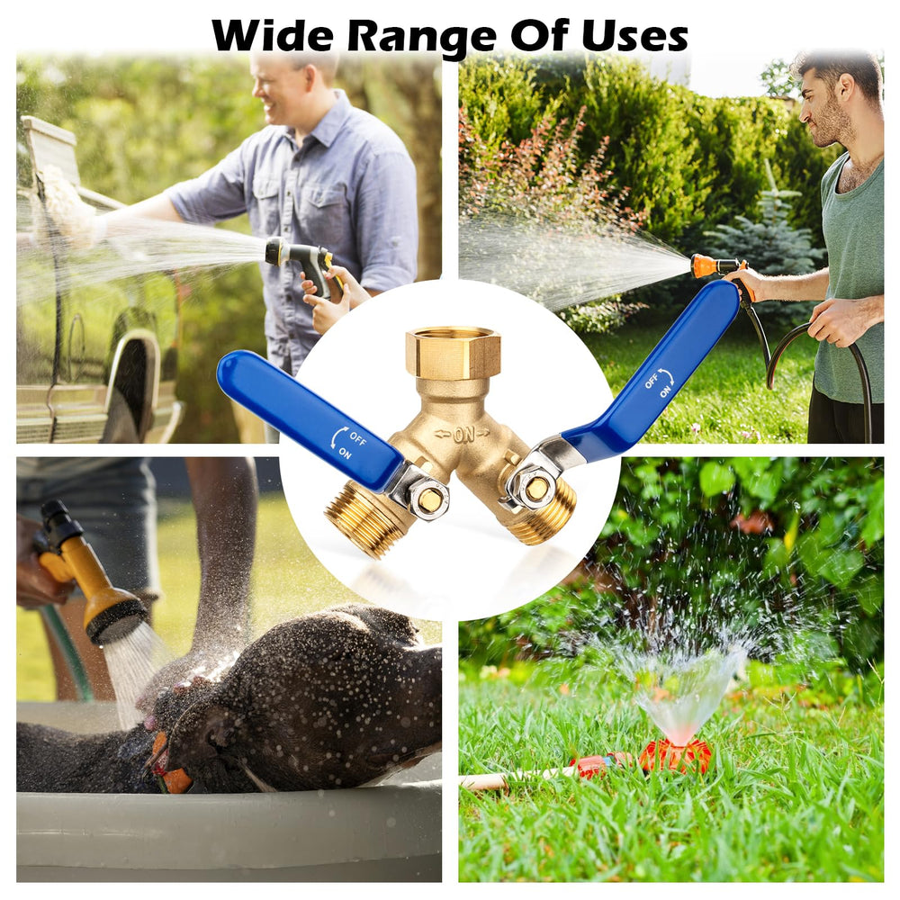 SheeChung outdoor water multitask setup enables simultaneous watering and cleaning