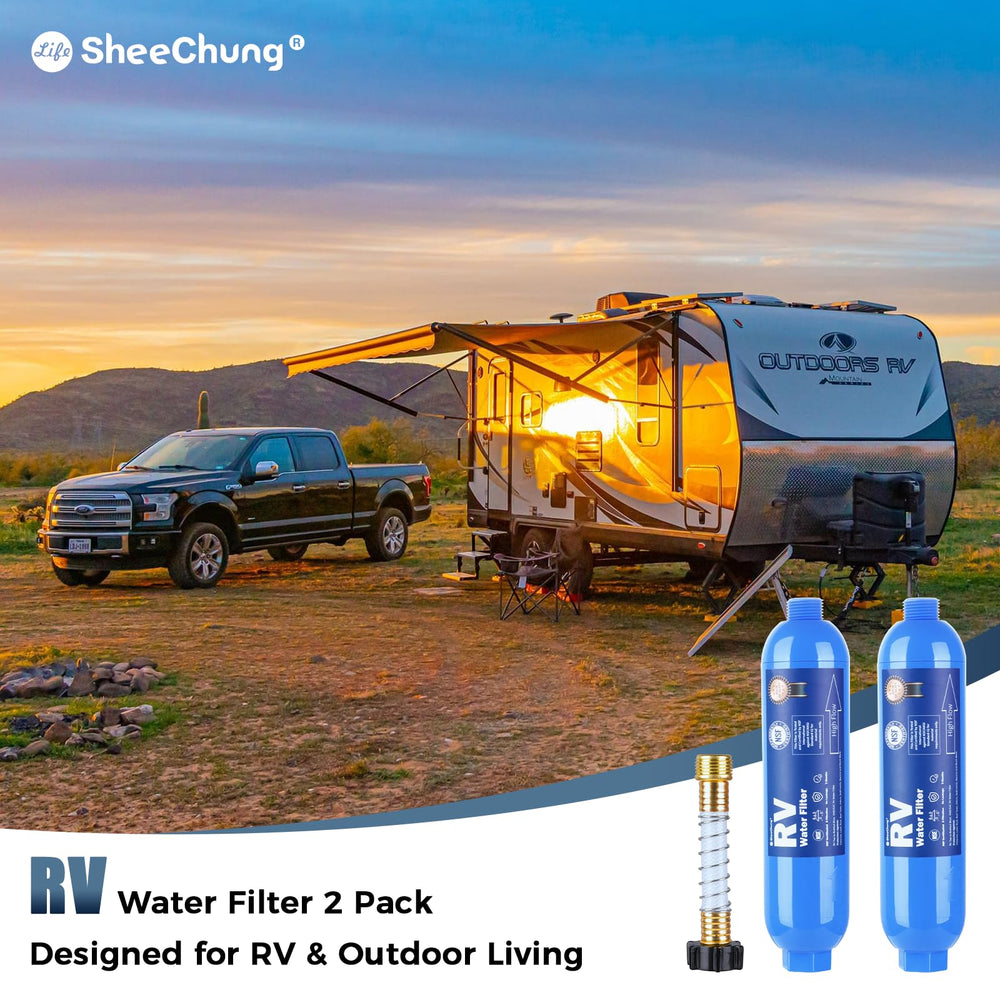 SheeChung versatile filter for RVs, boats, campsites