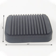 Sheisor clutch pedal pads for manual transmission with quick slip-on installation
