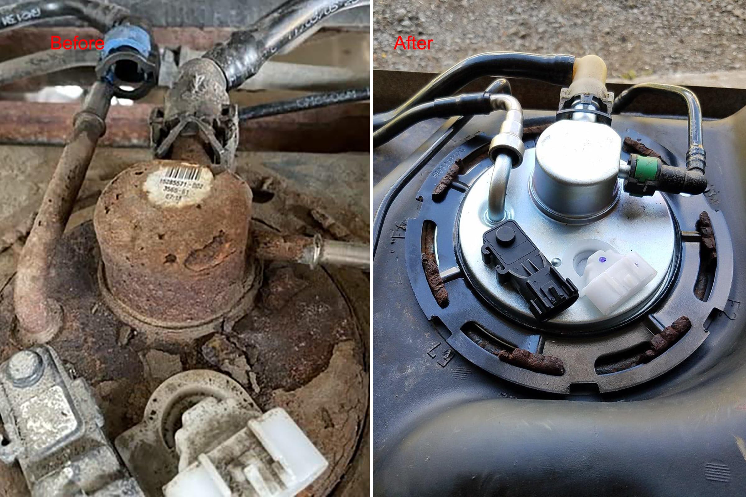 Sheisor fuel pump lock ring for Chevy Avalanche protects against corrosion and leaks.