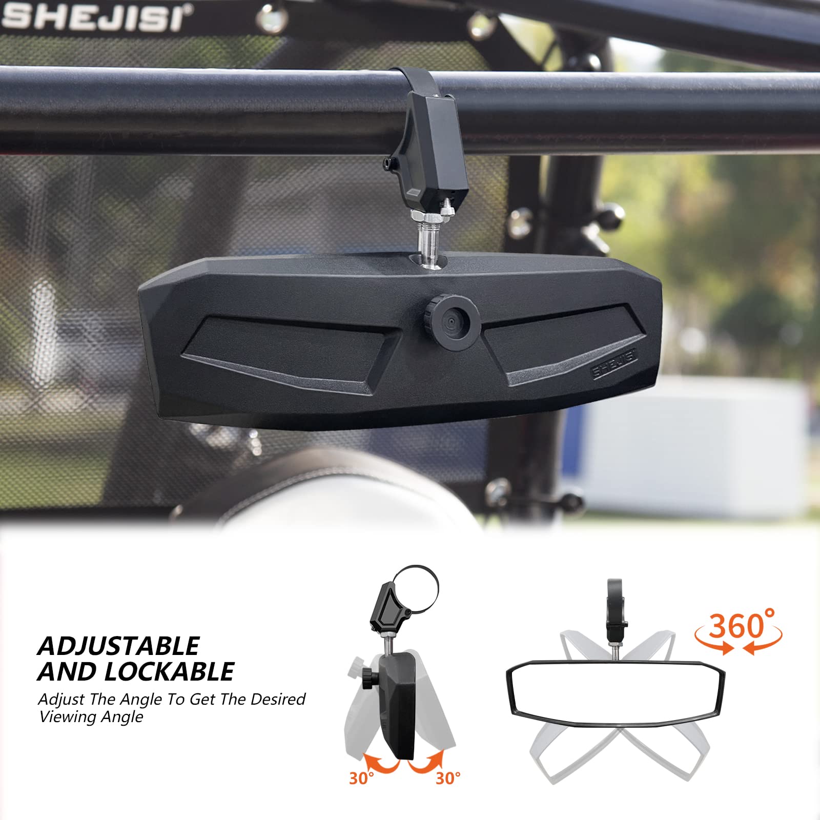 SHEJISI anti-glare feature reduces glare for clear distance judgment.