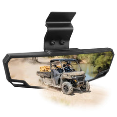 SHEJISI UTV rear view mirror for Defender offers wide field of view for safer reversing