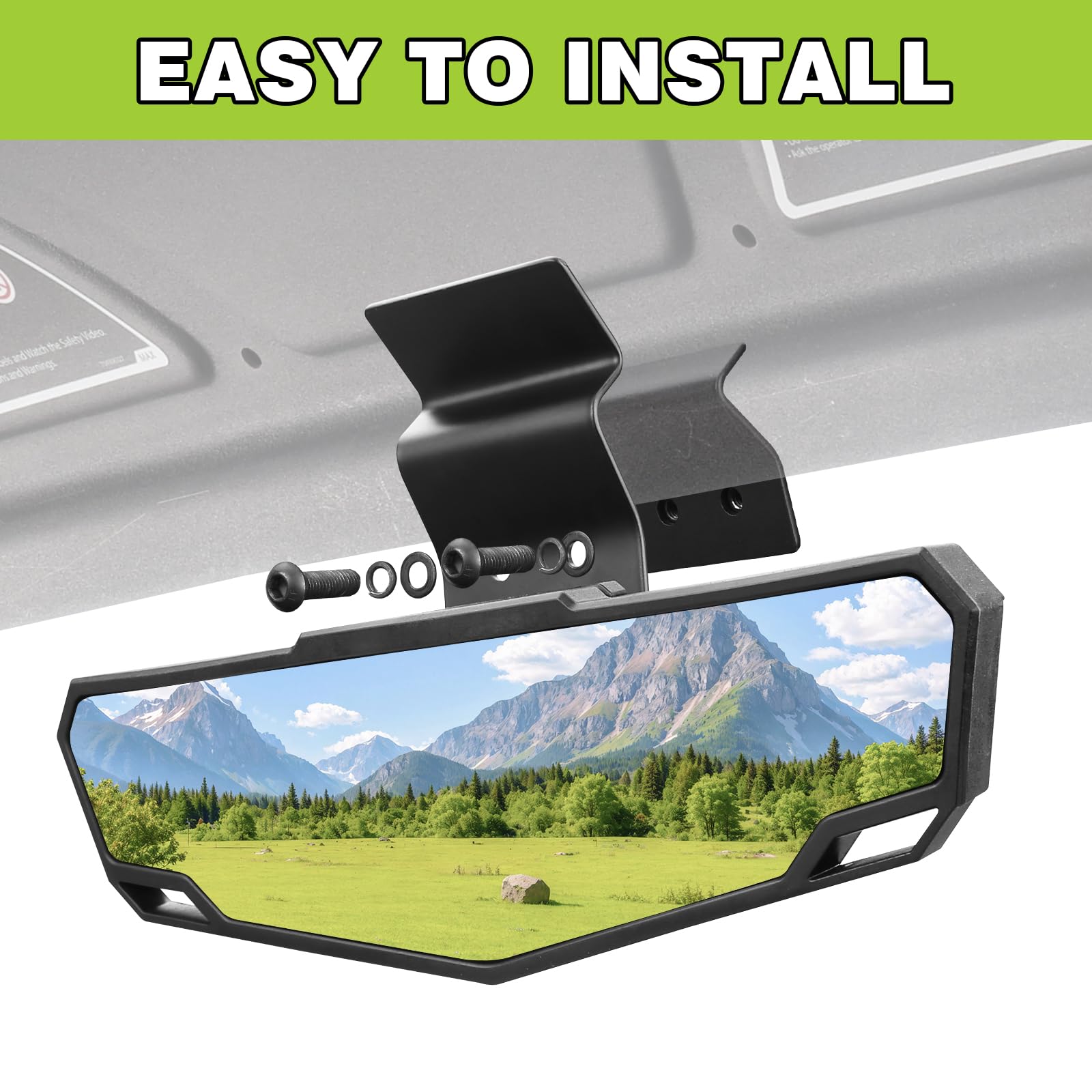 SHEJISI installation video image shows straightforward roof mounted setup