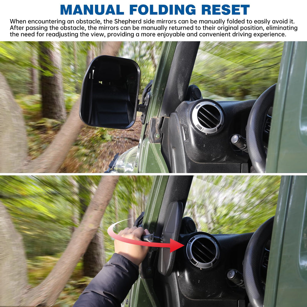 SHEJISI Wrangler anti-shake base minimizes wobble for steady driving.