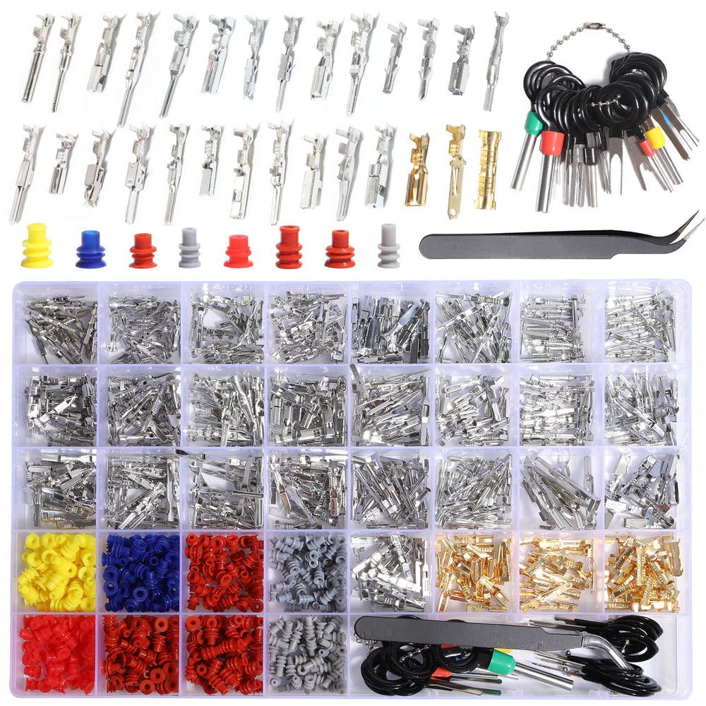 Shengbowi connector pins kit box with organized compartments for quick access