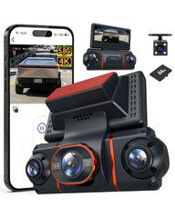 shenghuo front view showing 4K lens and clear plate capture benefit