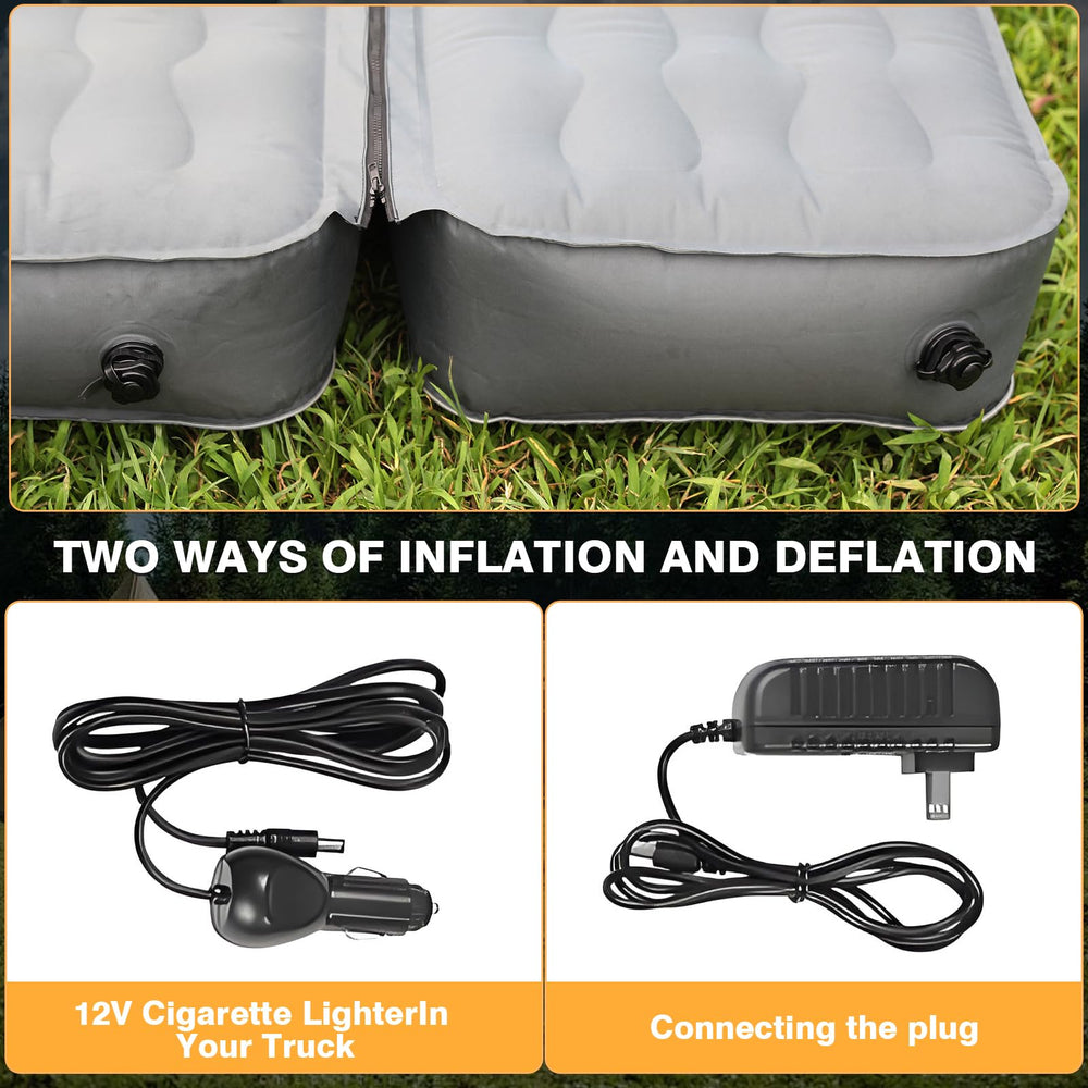 SHENKENUO electric pump inflates in minutes for quick setup.